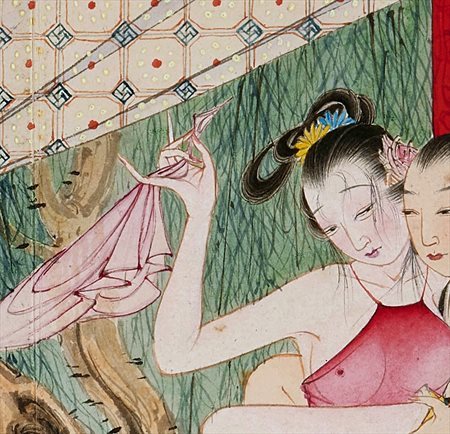 东莞-迫于无奈胡也佛画出《金瓶梅秘戏图》，却因此成名，其绘画价值不可估量